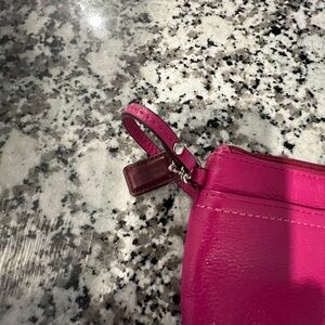 Coach Pink Leather Women's Clutch